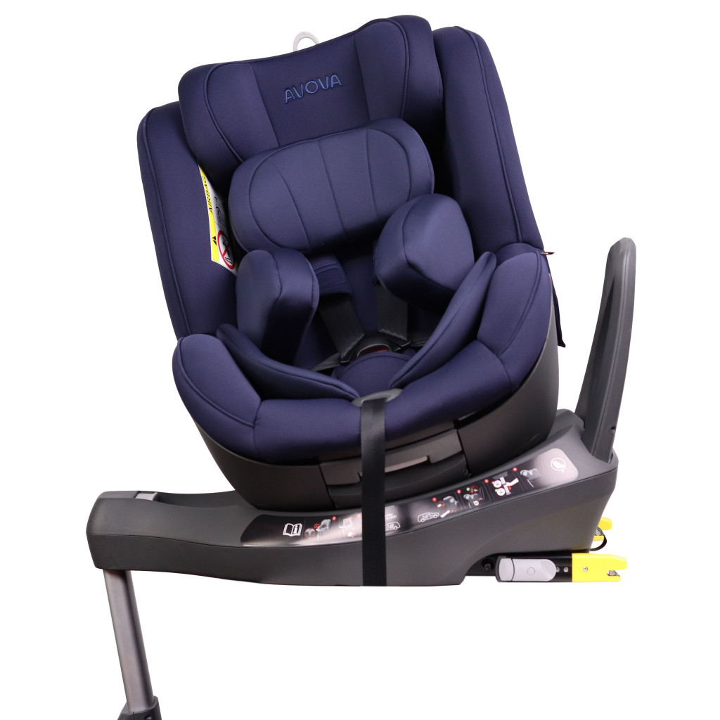 Автокрісло Avova Sperber-Fix i-Size 0-1 Atlantic Blue (4260621465039) - зображення 3