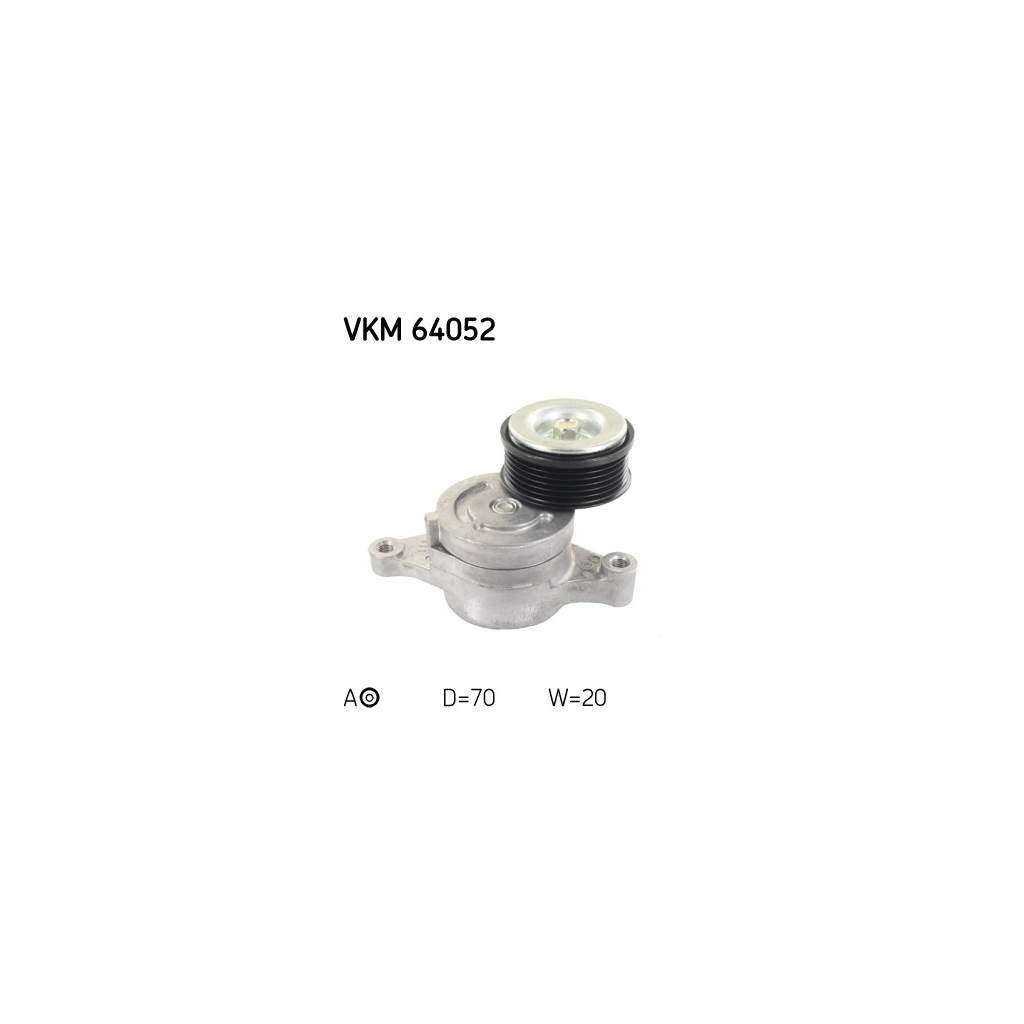 Натягувач ременя з роликом SKF VKM 64052 - зображення 1