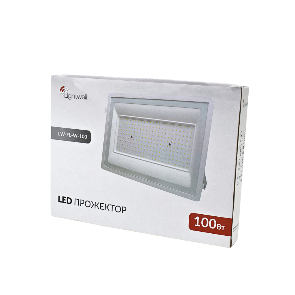 Прожектор Lightwell LW-FL-W-100 100 W - зображення 3