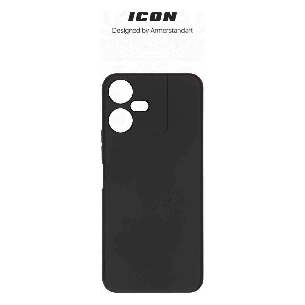 Чохол до мобільного телефона Armorstandart ICON Case Tecno POVA NEO 3 (LH6n) Camera cover Black (ARM70381) - зображення 3