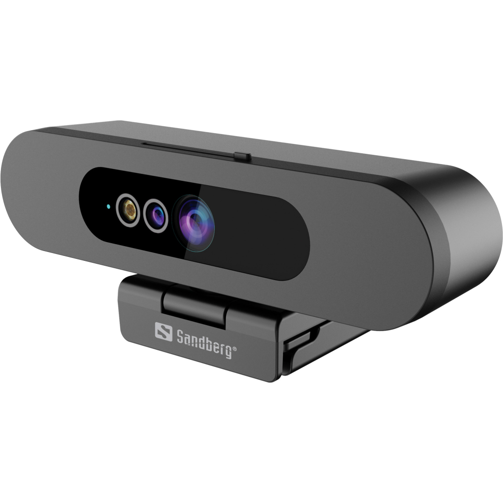 Веб-камера Sandberg Face-ID 2 HD 1080p Windows Hello USB-C/USB2.0 Black (134-40) - зображення 3