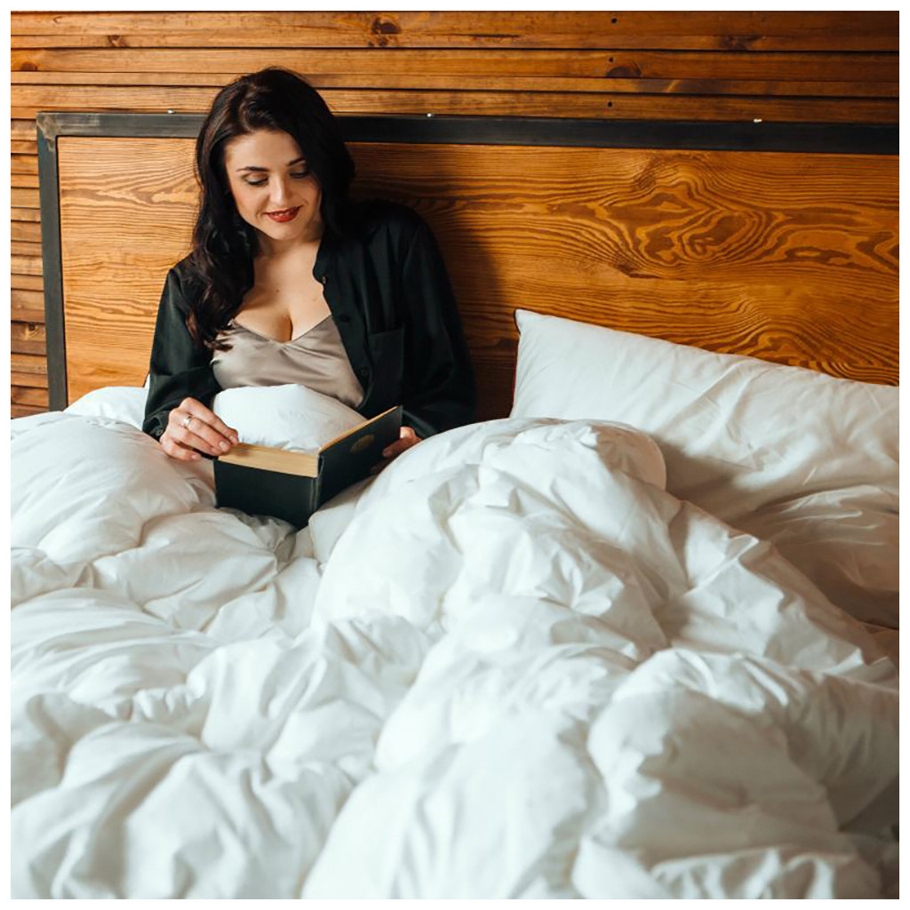 Ковдра MirSon вовняна Deluxe Italy Hand Made 166 зима 110x140 см (2200000460240) - изображение 6