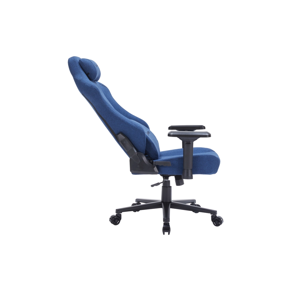 Крісло ігрове GamePro FGC750DB Size L Fabric Dark Blue (FGC750DB) - зображення 4