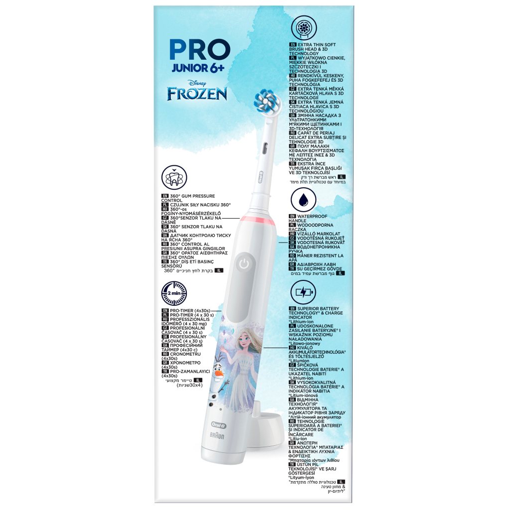 Електрична зубна щітка Oral-B D505.513.Z3K Frozen (8006540774922) - зображення 3