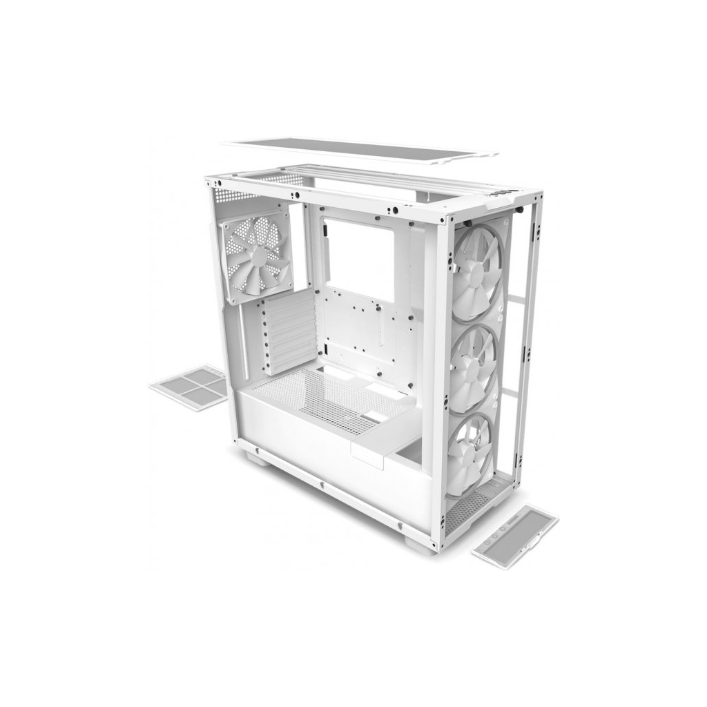 Корпус NZXT H7 v1 2022 Elite Edition All White (CM-H71EW-01) - зображення 6