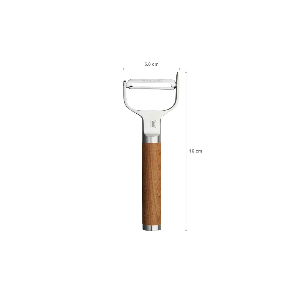 Овочечистка Fiskars Norden з поперечним лезом (1065246) - зображення 3