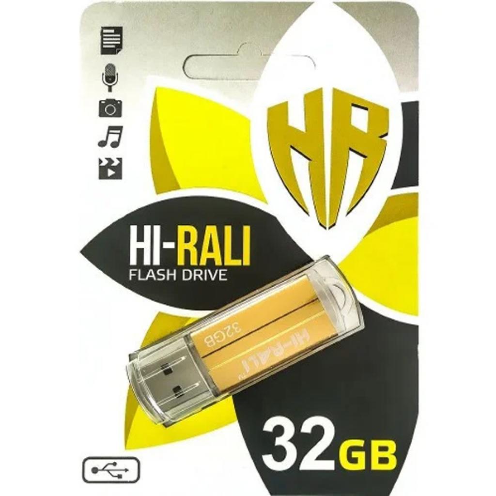 USB флеш накопичувач Hi-Rali 32GB Corsair Series Bronze USB 3.0 (HI-32GB3CORBR) - зображення 1
