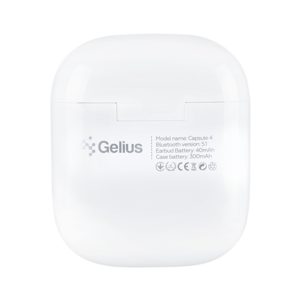 Навушники Gelius Pro Capsule 4 GP-TWS-004i White (00000089892) - зображення 8