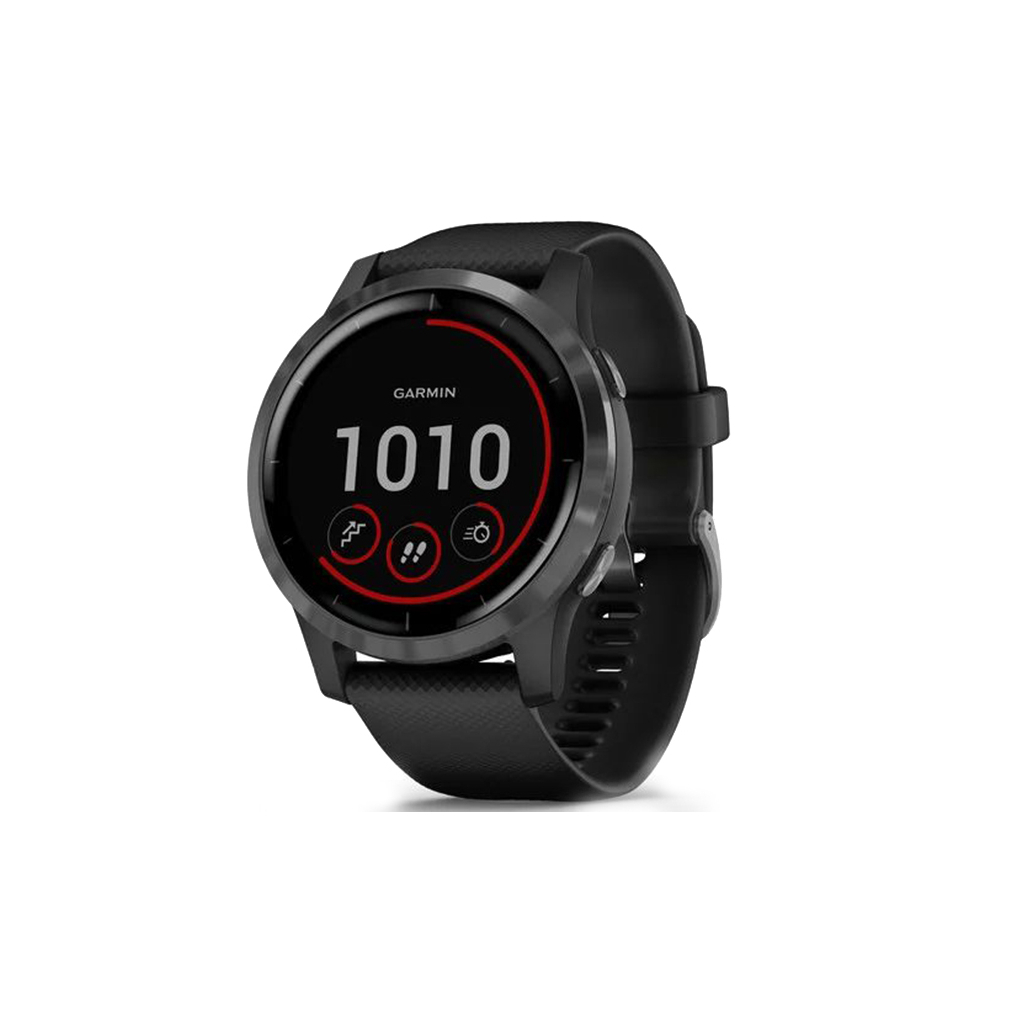 Смарт-годинник Garmin vivoactive 4, Black with Slate Hardware (010-02174-13) - зображення 1