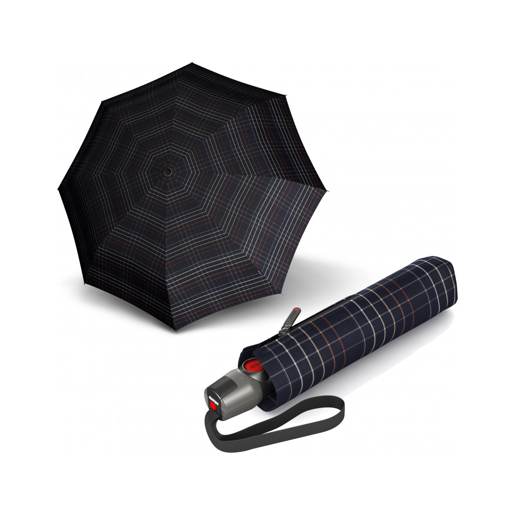Парасоля Knirps T.200 Check Black (Kn95 3201 5290) - зображення 1