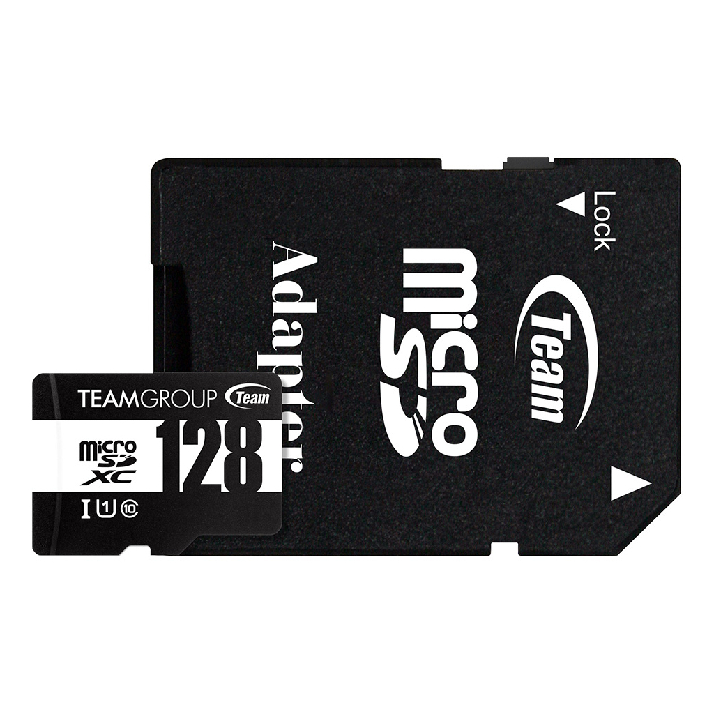 Карта пам'яті Team 128Gb microSDXC class 10 (TUSDX128GCL10U03) - зображення 1