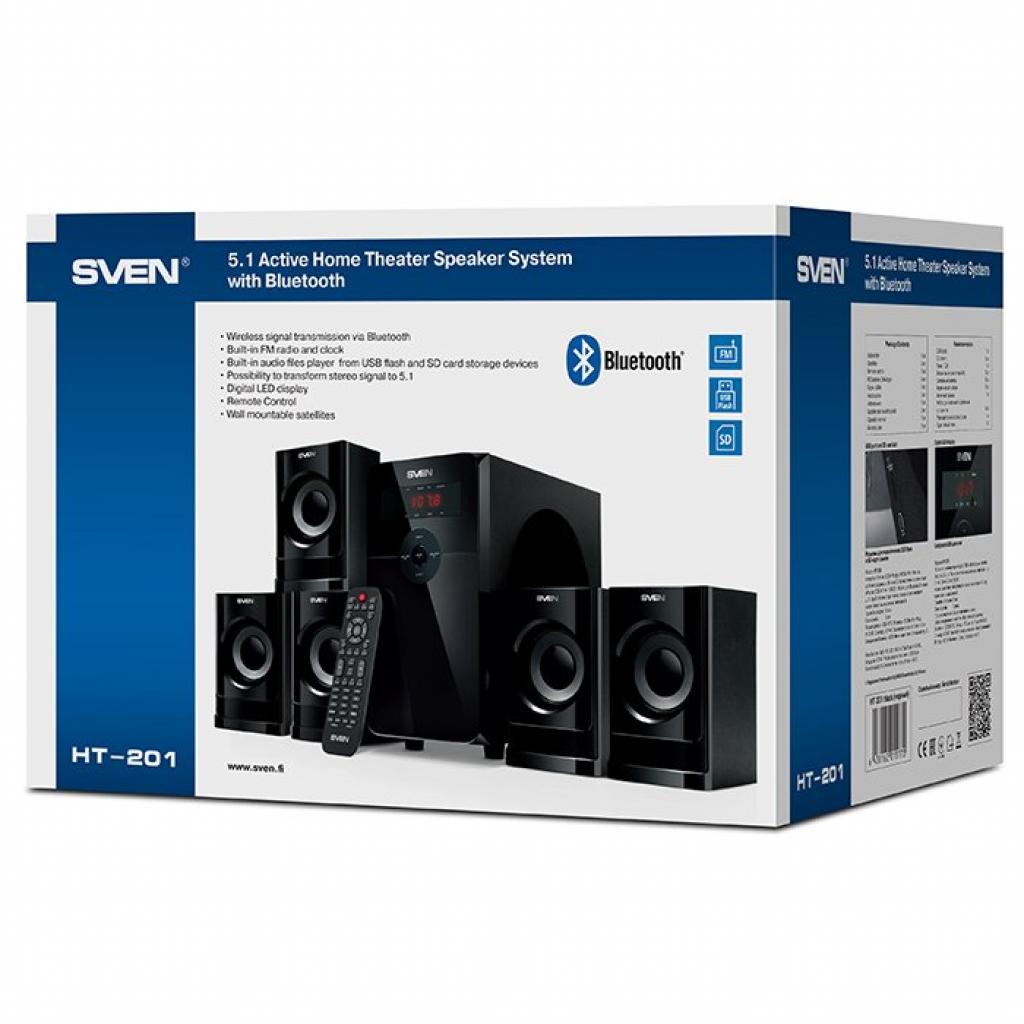 Акустична система Sven HT-201 black - зображення 9