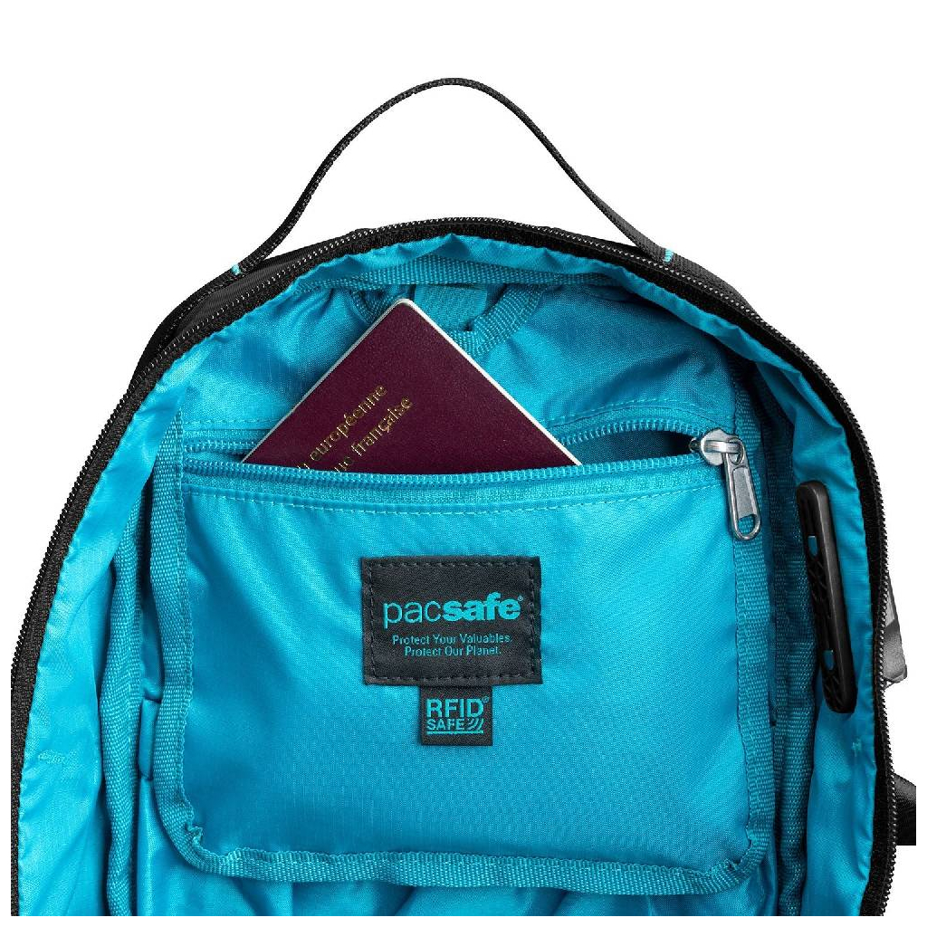 Сумка Pacsafe Eco 12L Anti-Theft Sling Backpack Чорна (41103138) - зображення 5