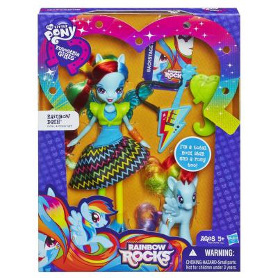 Лялька Hasbro Рейнбоу Деш, з поні (A3996-2) - зображення 1