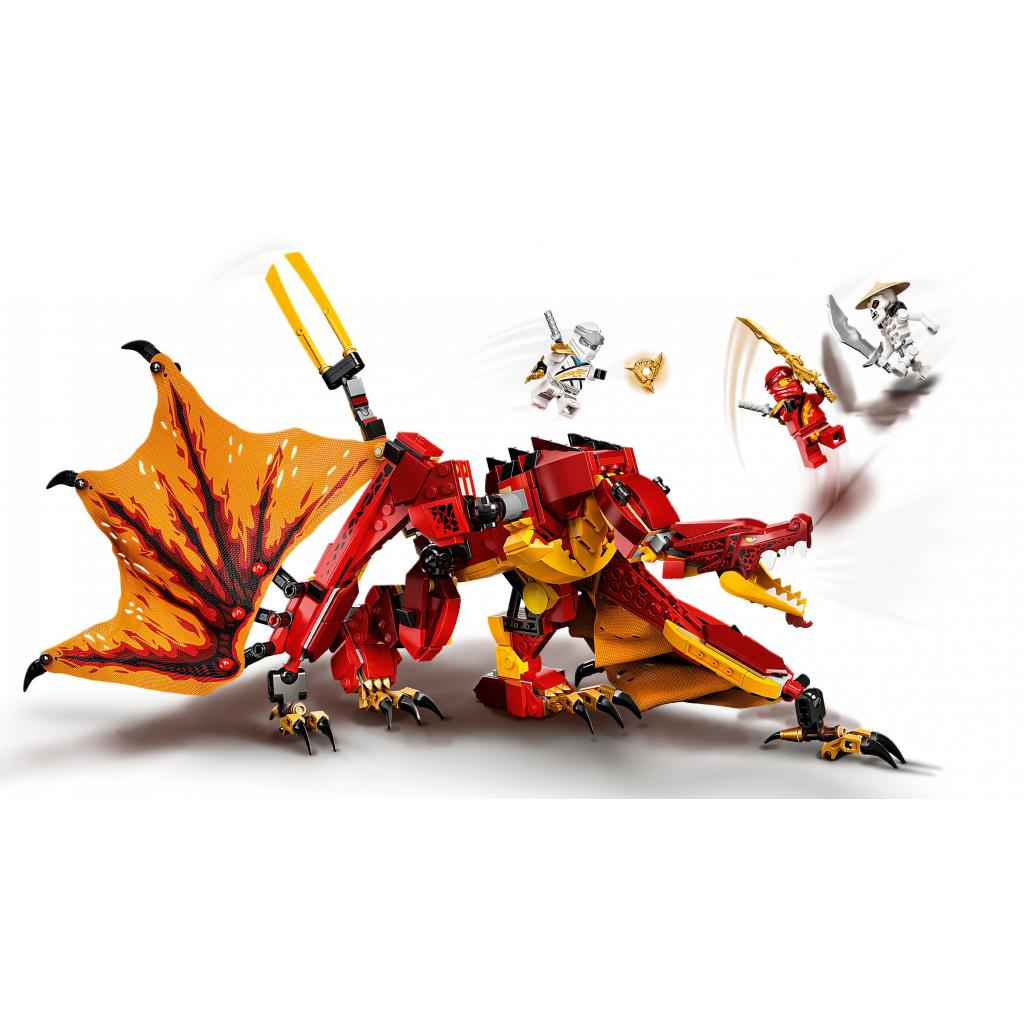 Конструктор LEGO Ninjago Атака вогняного дракона 563 деталі (71753) - зображення 6
