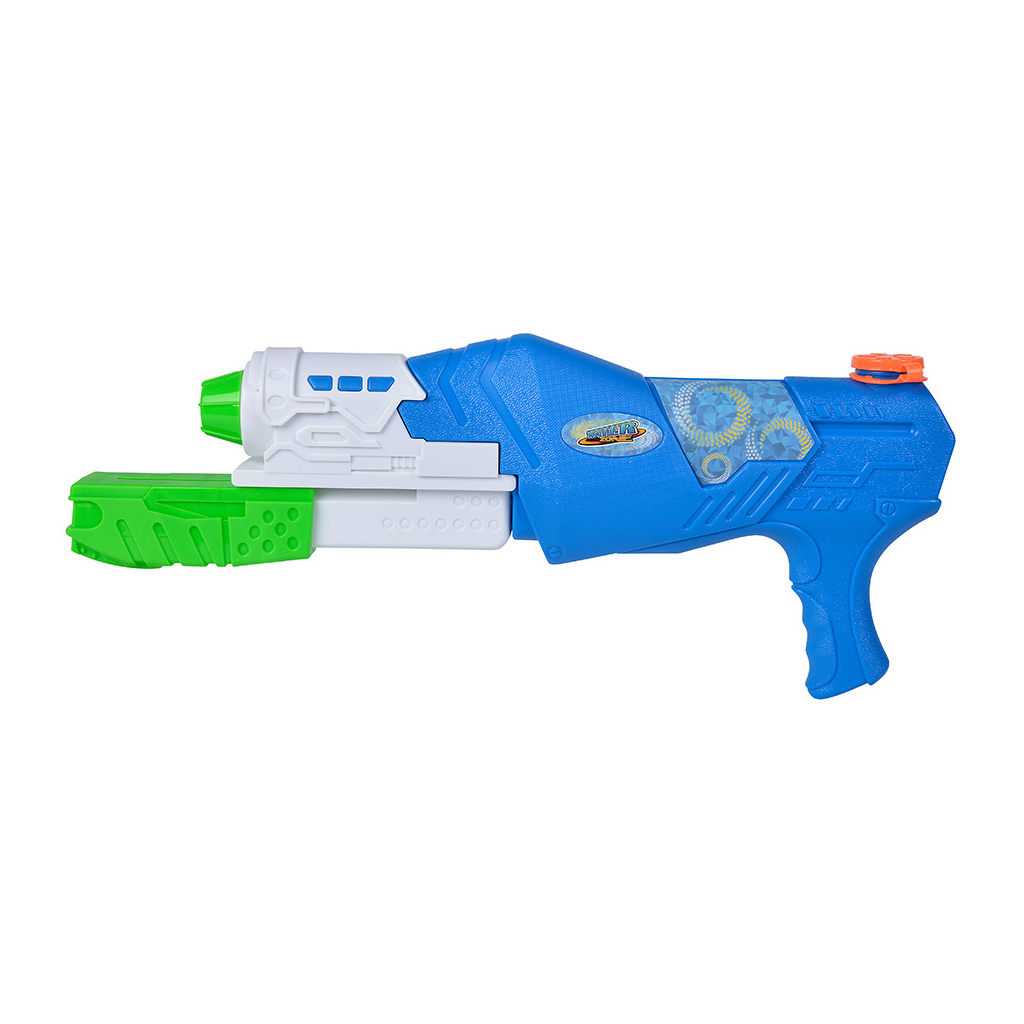Іграшкова зброя Simba Водний бластер Страйк з помпою 38 см обсяг 900 мл Синій (7276060) - зображення 2