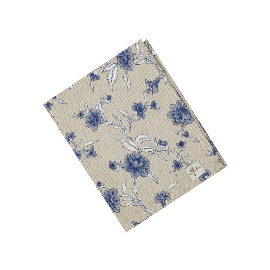Серветка на стіл Прованс Квіти синій Господиня 35х45 см (4823093451810) - зображення 1