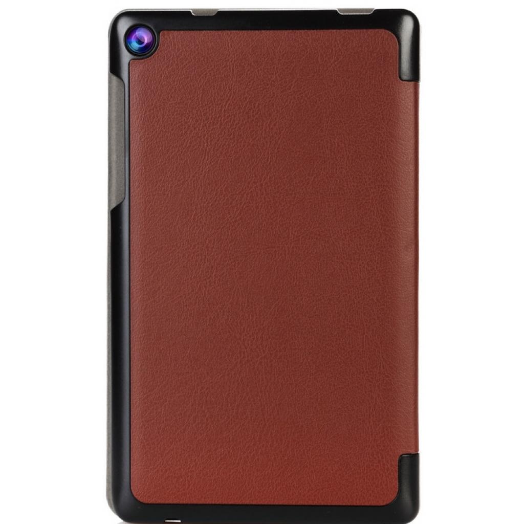 Чохол до планшета BeCover Smart Case Lenovo Tab 3-710F Brown (700920) - зображення 2