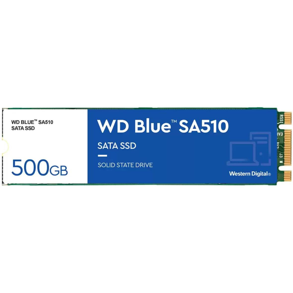Накопичувач SSD M.2 2280 500GB SA510 WD (WDS500G3B0B) - зображення 2