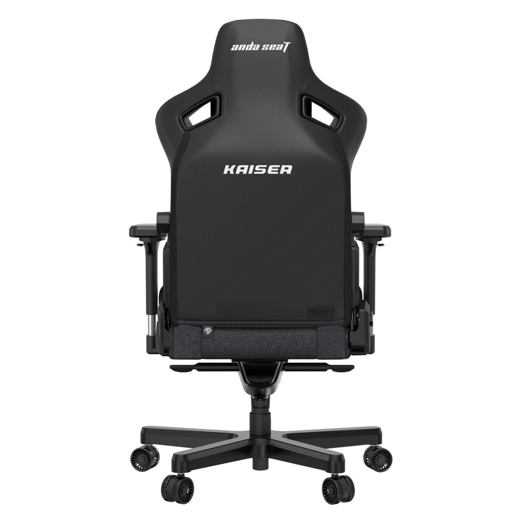 Крісло ігрове Anda Seat Kaiser 3 Fabric Size L Dark Gray (AD12YDC-L-01-GB-CF) - зображення 7