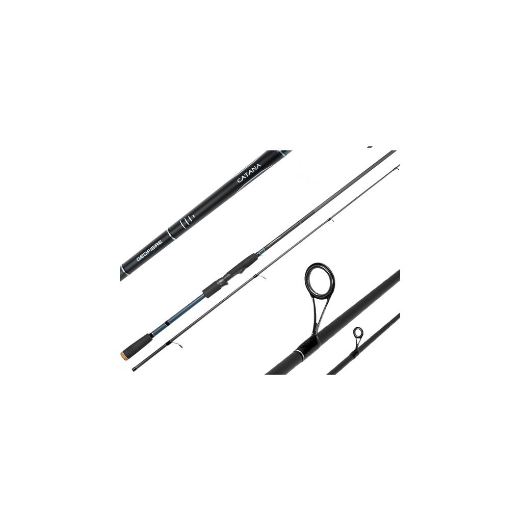 Вудилище Shimano Catana FX Spinning Fast 7'10''/2.39m 14-40g (SCATFX710MHE) - зображення 2