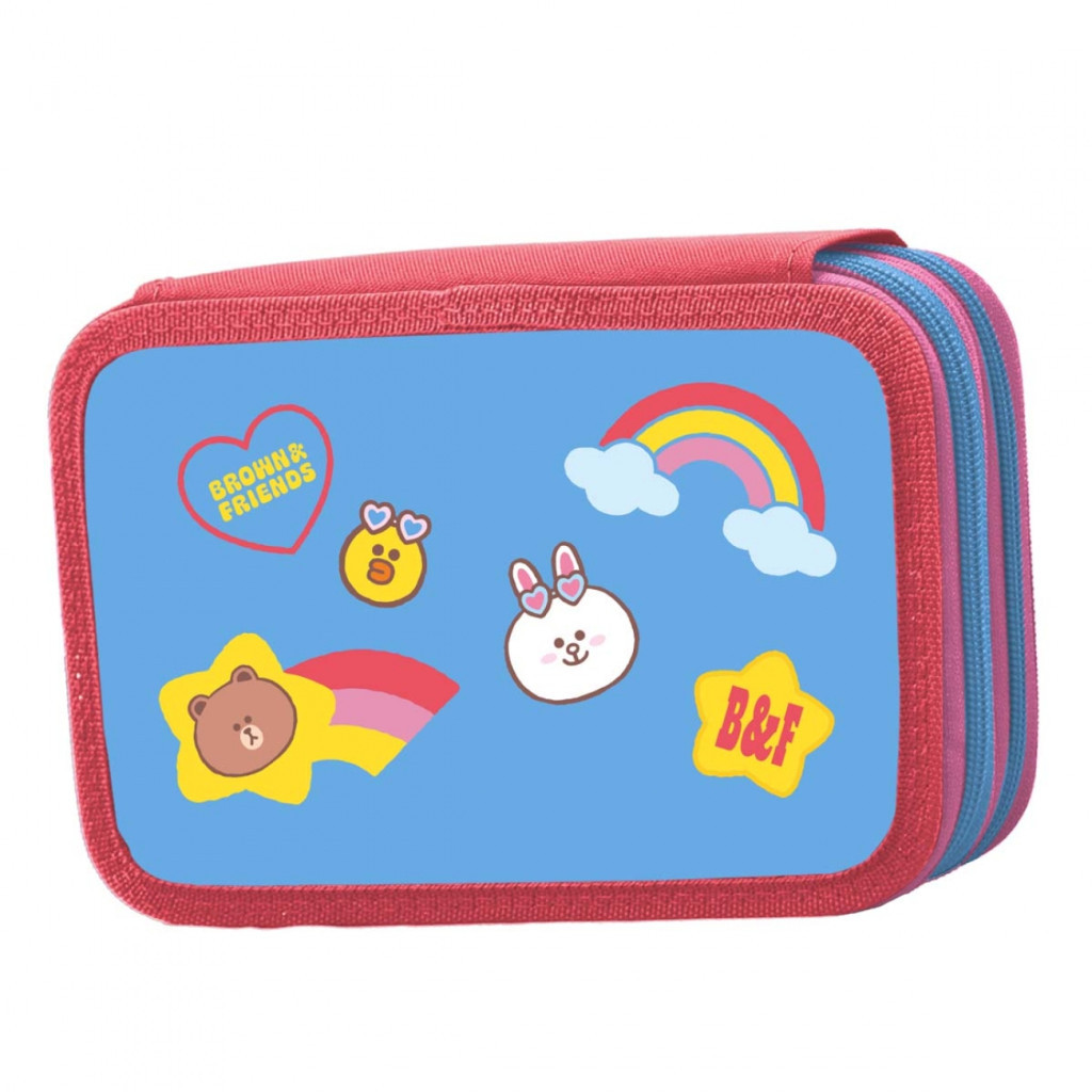 Пенал Yes HP-01 твердий подвійний Line Friends (533386) - зображення 2