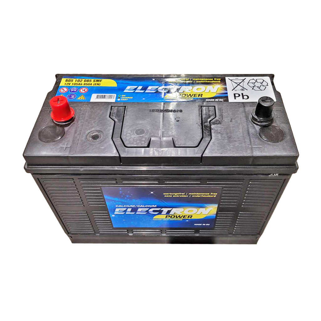 Акумулятор автомобільний ELECTRON TRUCK HD SMF 105Ah клеми по центру (850EN) (605 102 085 SMF) - зображення 1