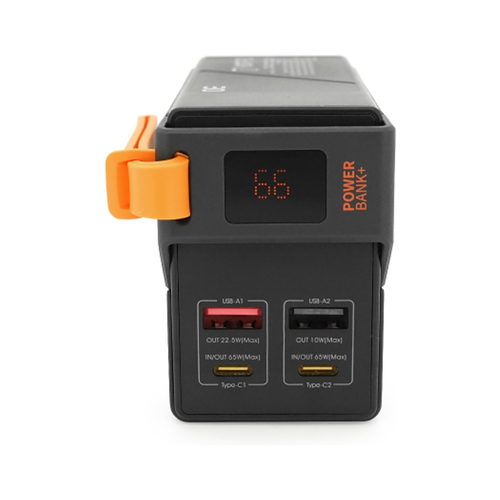 Батарея універсальна FULLTECH 30000mAh, PD65W+22.5W, Input(Type-C), Output(USB,Type-C) (PRIME-30/65) - зображення 4