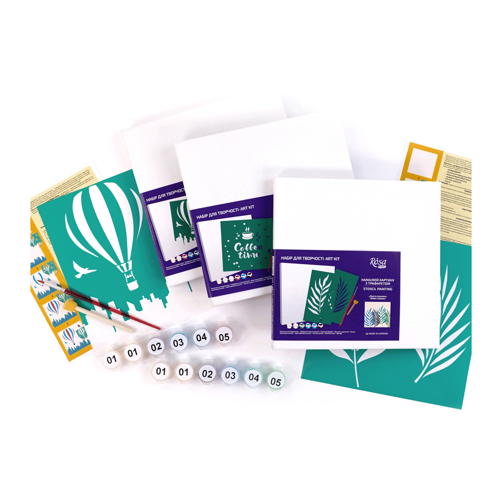 Картина по номерам Rosa Політ над містом 20 х 20 см (4823098540694) - изображение 4