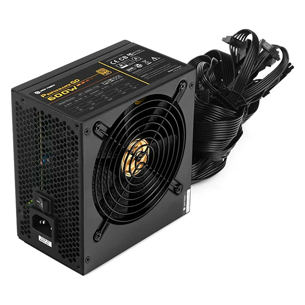 Блок живлення HighPower 600W (HP1-J600GD-F12S) - зображення 3