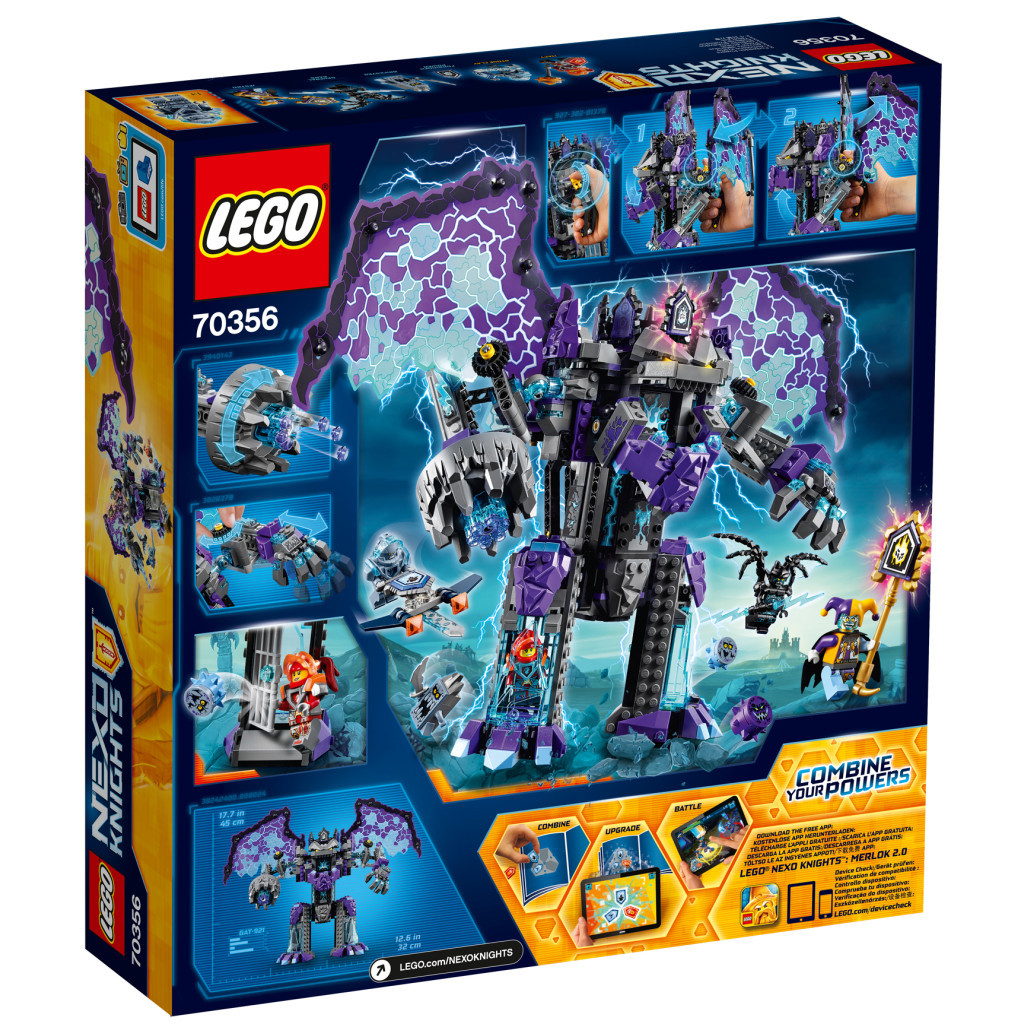 Конструктор LEGO Nexo Knights Кам'яний велетень-руйнівник (70356) - зображення 11