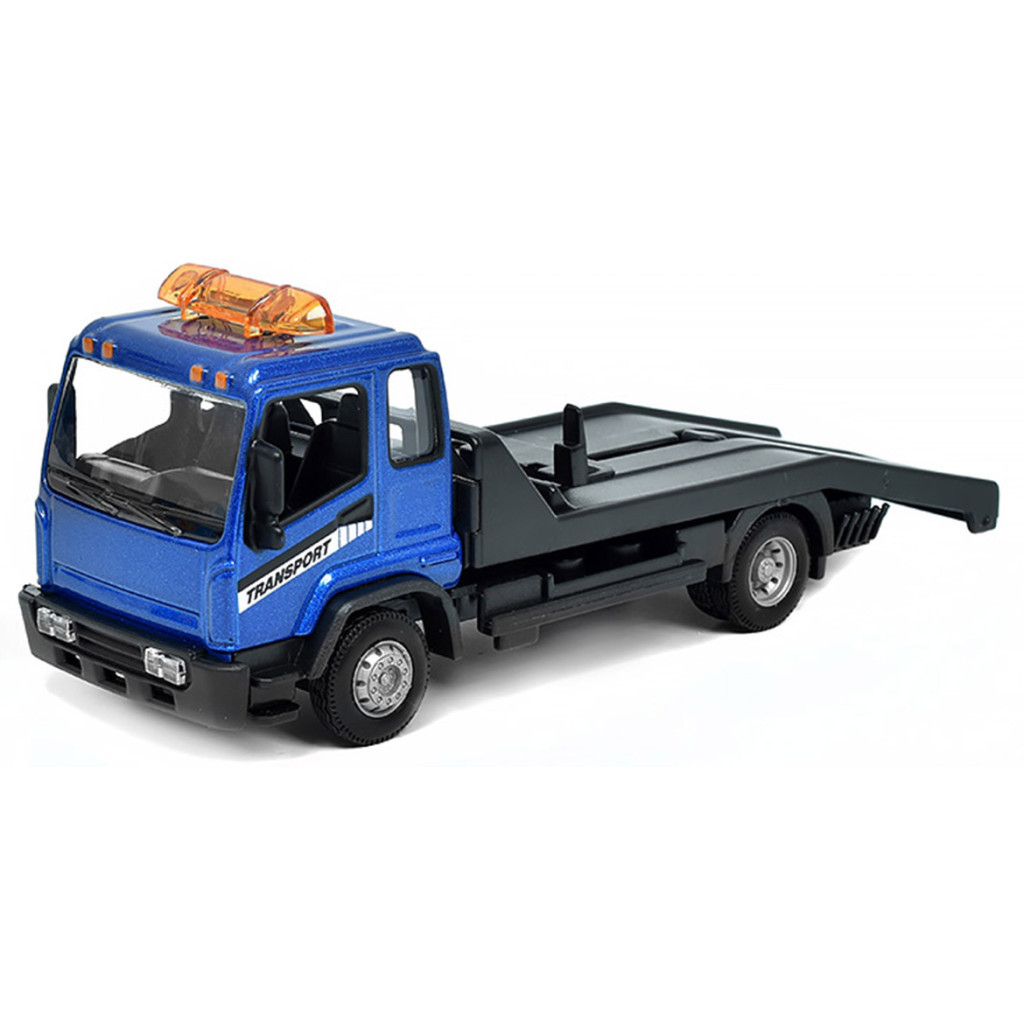 Спецтехніка Bburago Евакуатор з автомоделлю Audi A6 Avant (18-31418) - зображення 4