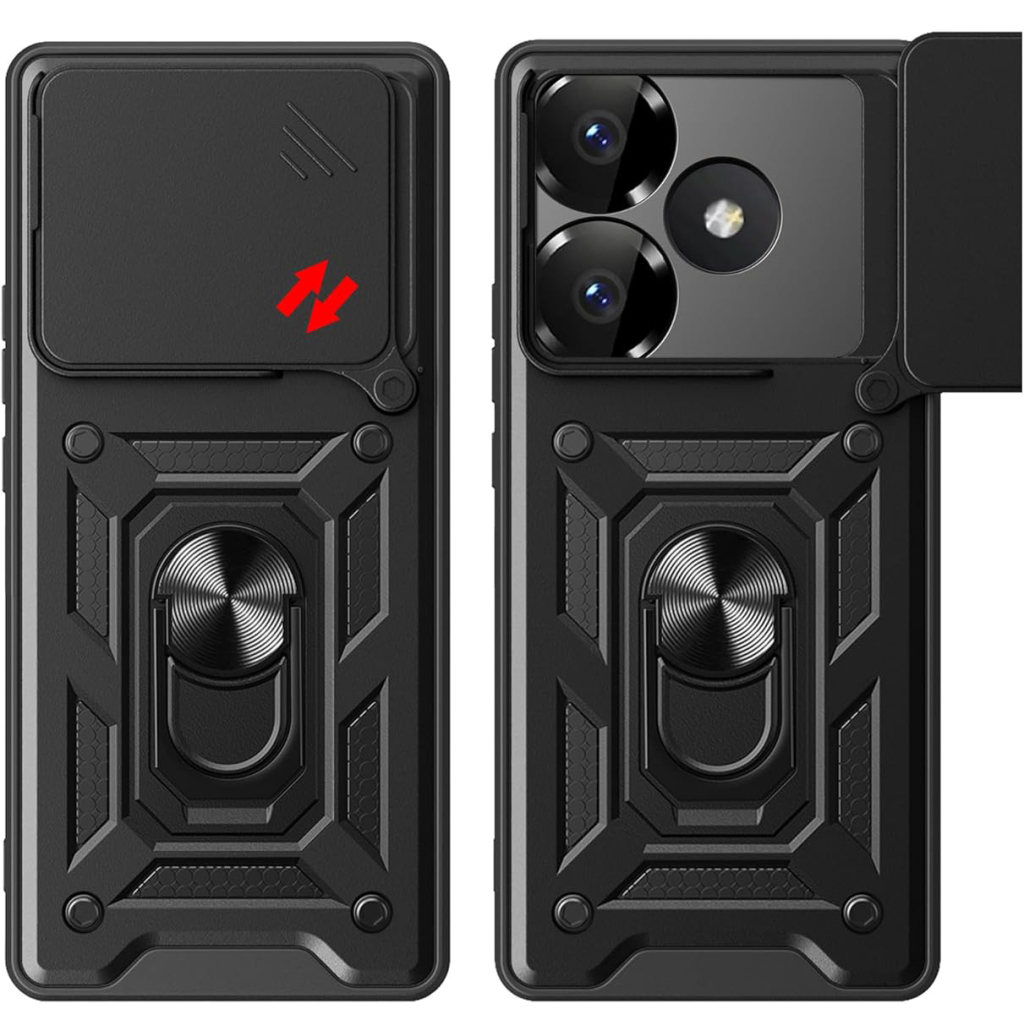 Чохол до мобільного телефона BeCover Military Poco F6 Black (712165) - зображення 2