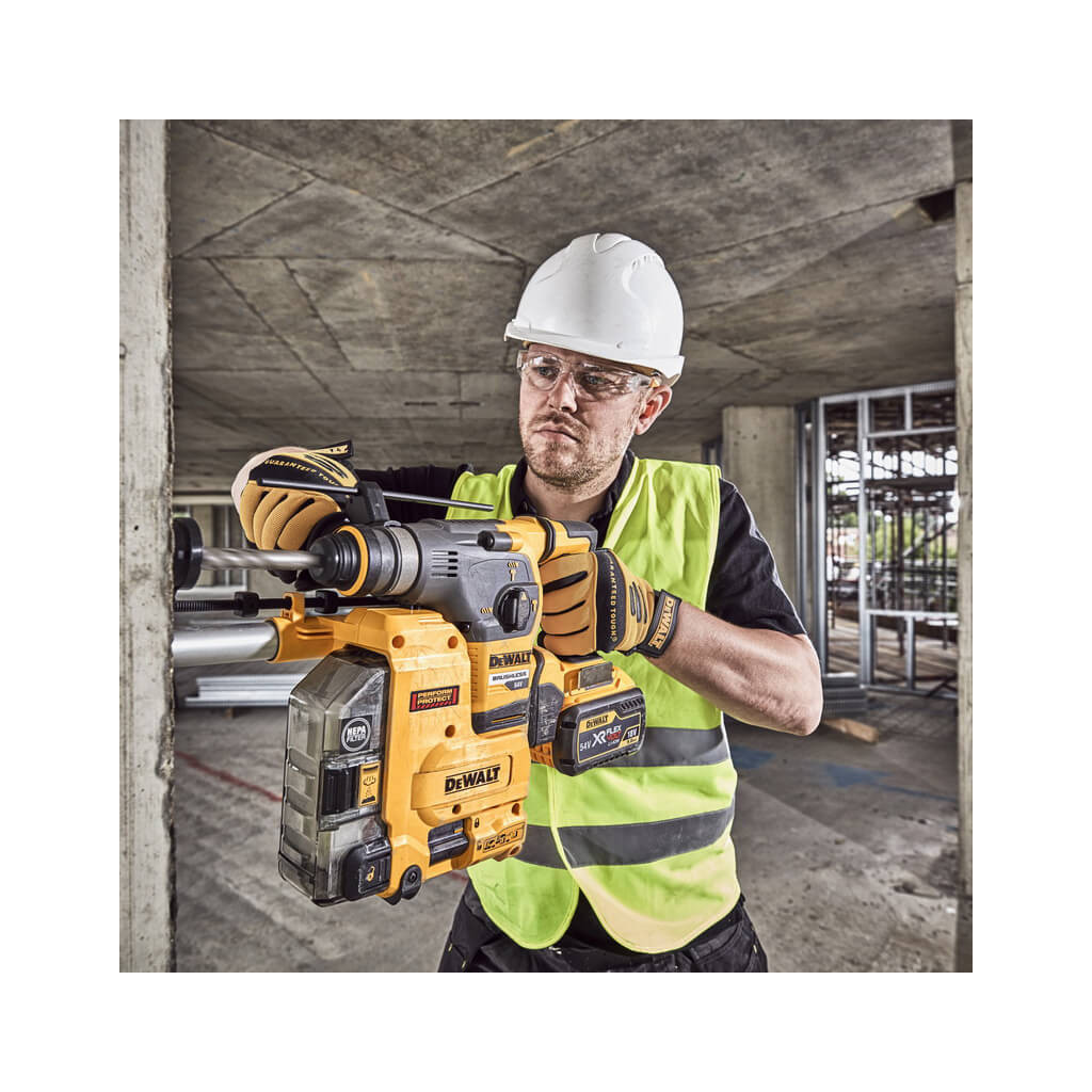 Перфоратор DeWALT SDS-Plus, 54 В, 3.5 Дж, 2x3Ah, 3 режими, кейс (DCH335X2) - зображення 5
