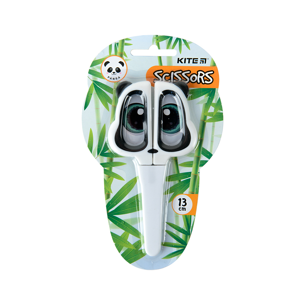 Ножиці Kite дитячі в футлярі Panda, 13 см (K21-017-05) - зображення 1