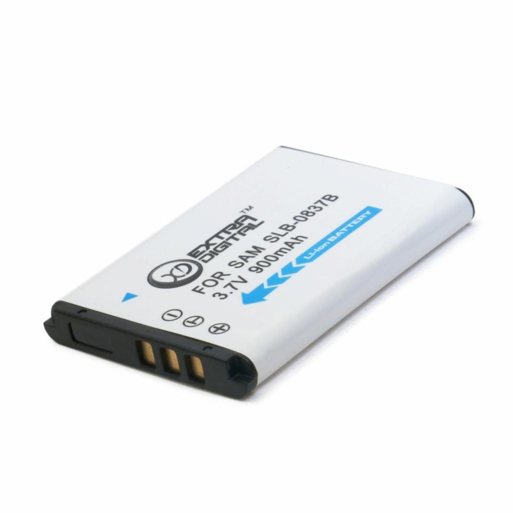 Акумулятор до фото/відео Extradigital Samsung SLB-0837B (BDS2631) - зображення 3