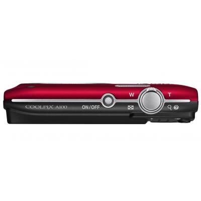 Цифровий фотоапарат Nikon Coolpix A100 Red (VNA972E1) - зображення 4