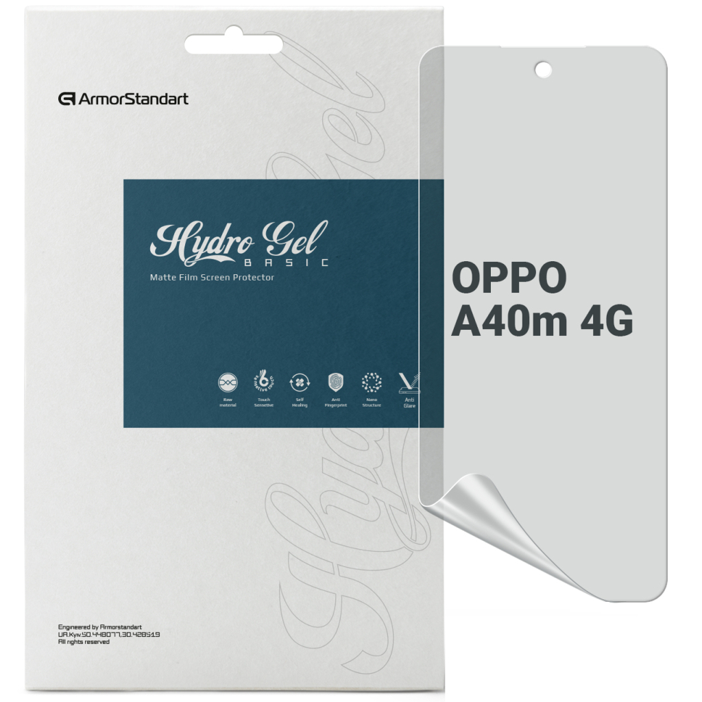 Плівка захисна Armorstandart Matte OPPO A40m 4G (ARM82441) - зображення 1