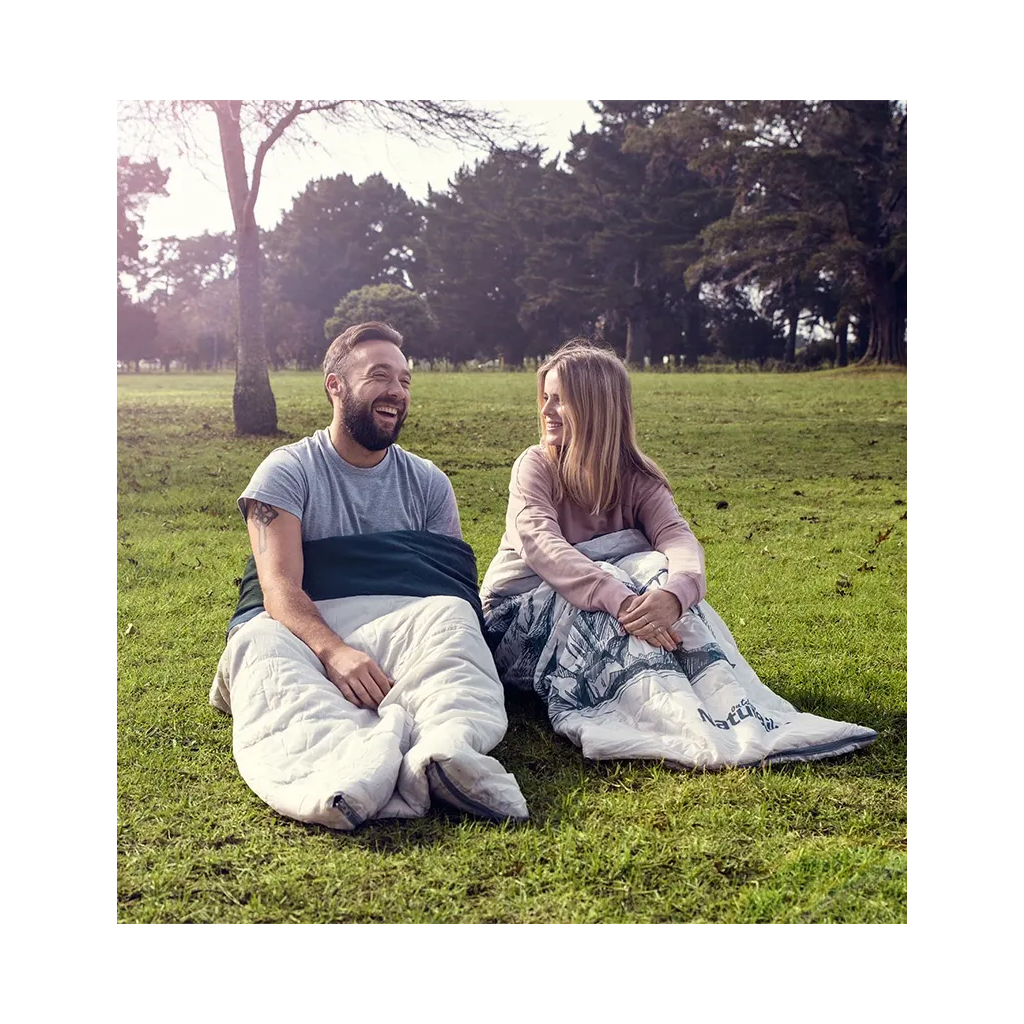 Спальний мішок Naturehike двомісний із подушками NH21MSD06 Green (6927595795330) - зображення 4