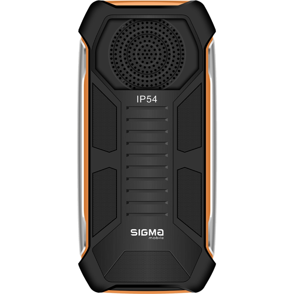 Мобільний телефон Sigma X-style 323 RAIN Black-Orange (4827798885727) - зображення 3