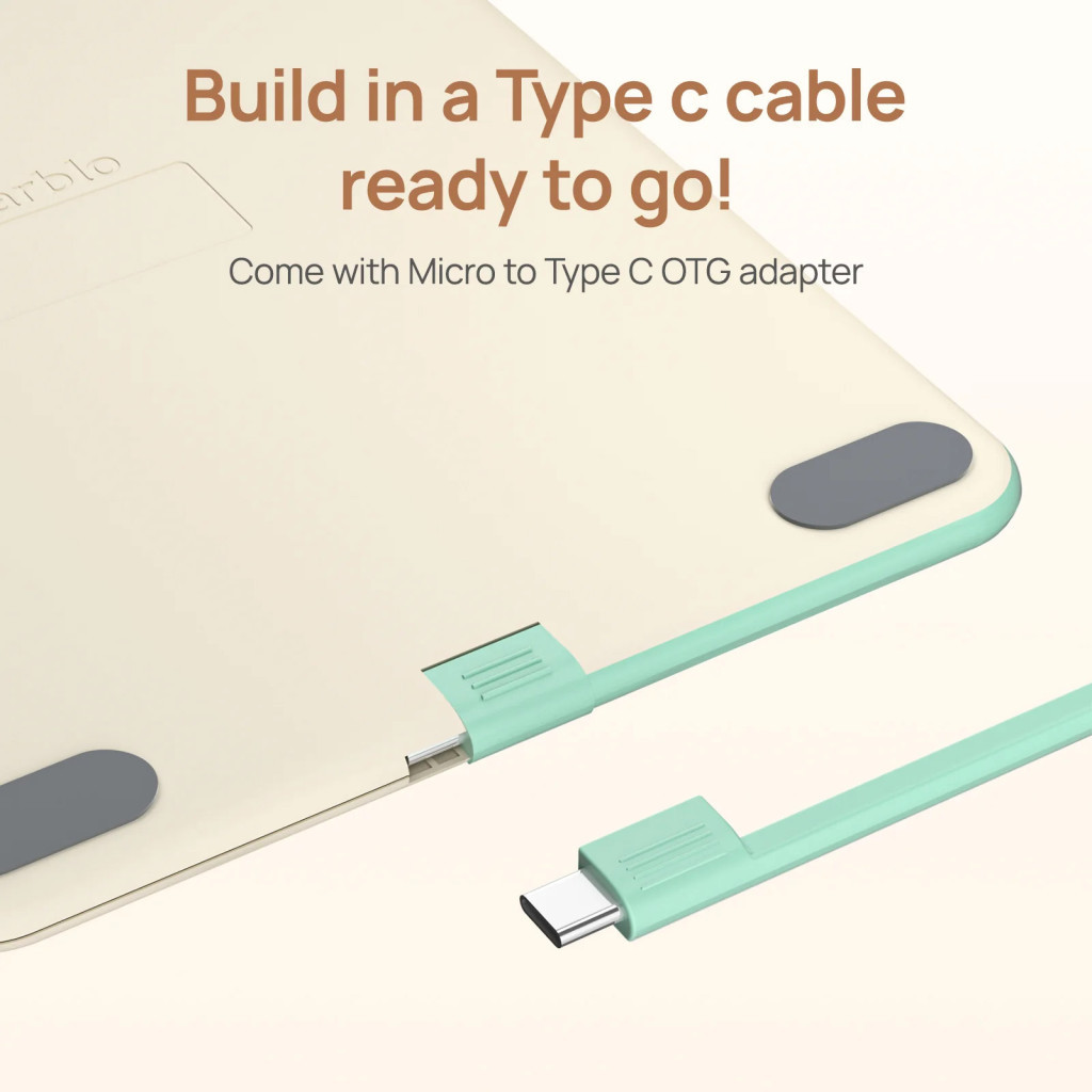 Графічний планшет Parblo Ninos Q Mobile (NINOSQ) - зображення 6