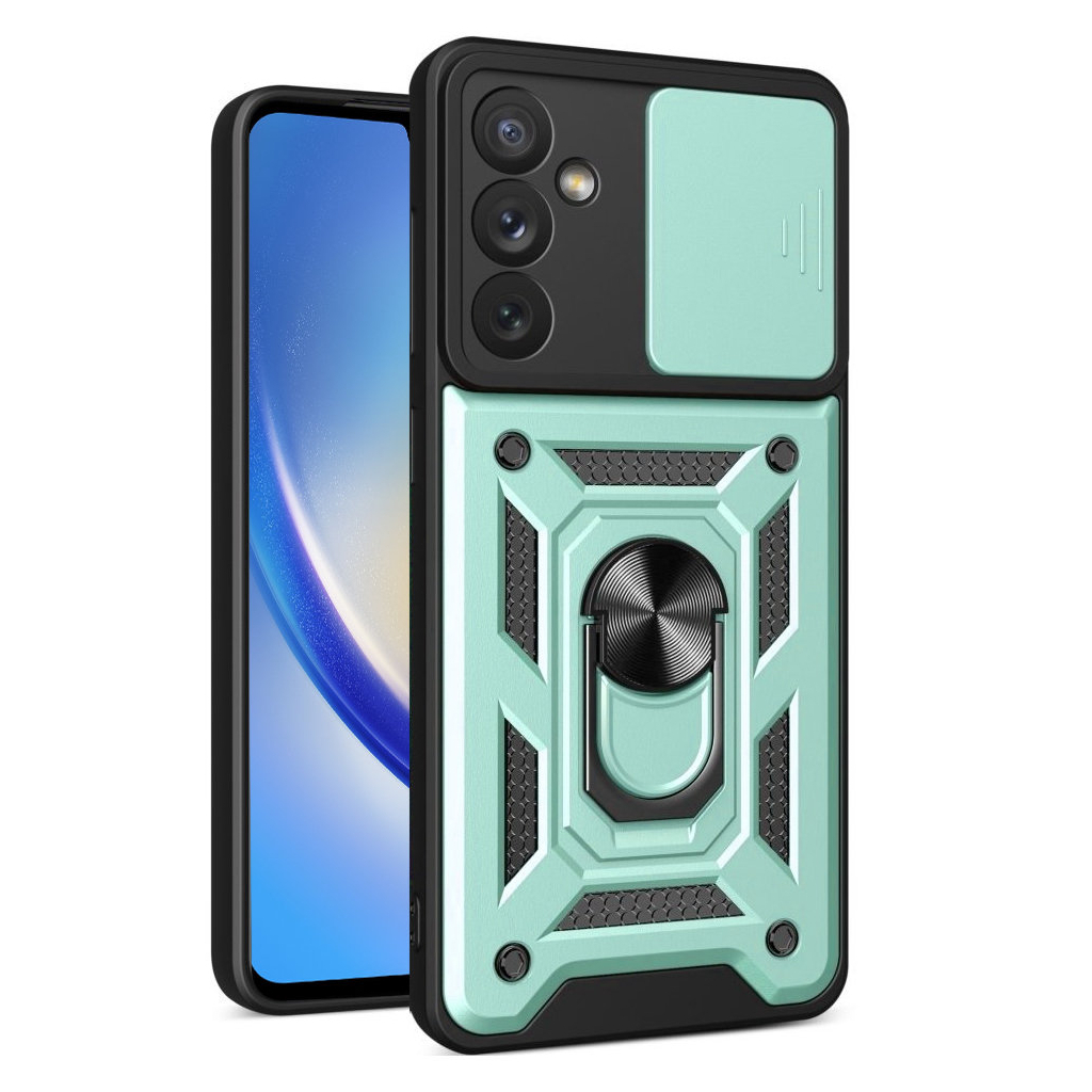 Чохол до мобільного телефона BeCover Military Samsung Galaxy A16 4G SM-A165/A16 5G SM-A166 Dark Green (713070) - зображення 6