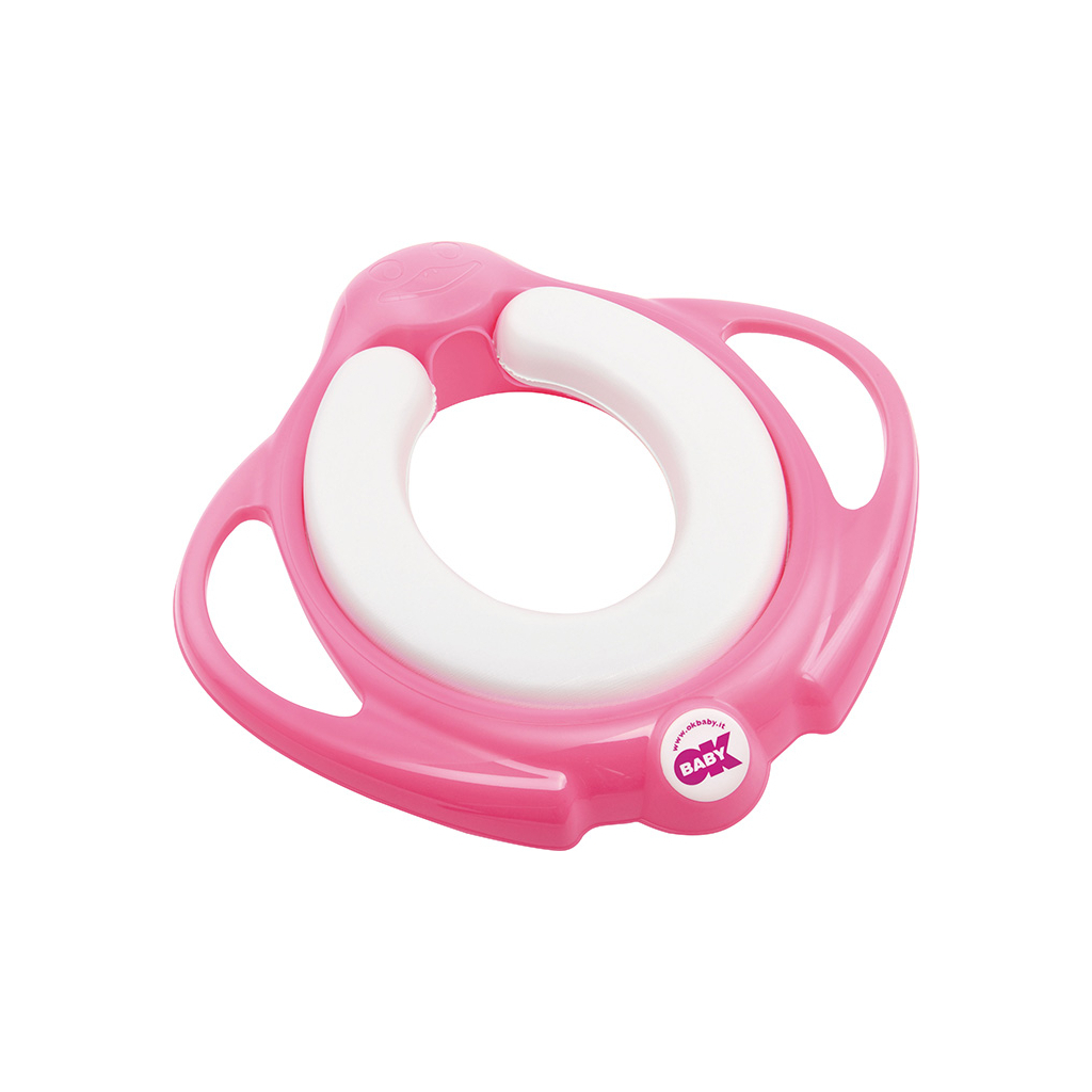 Накладка на унітаз Ok Baby Pinguo Soft, малиновий (38256630) - зображення 1