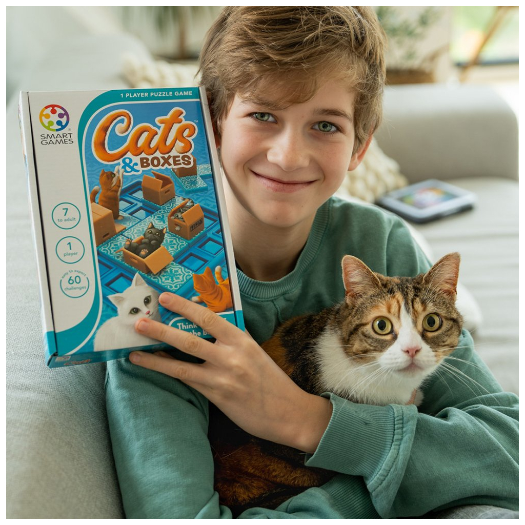 Настільна гра Smart Games Коти в коробках (SG 450 UKR) - зображення 4