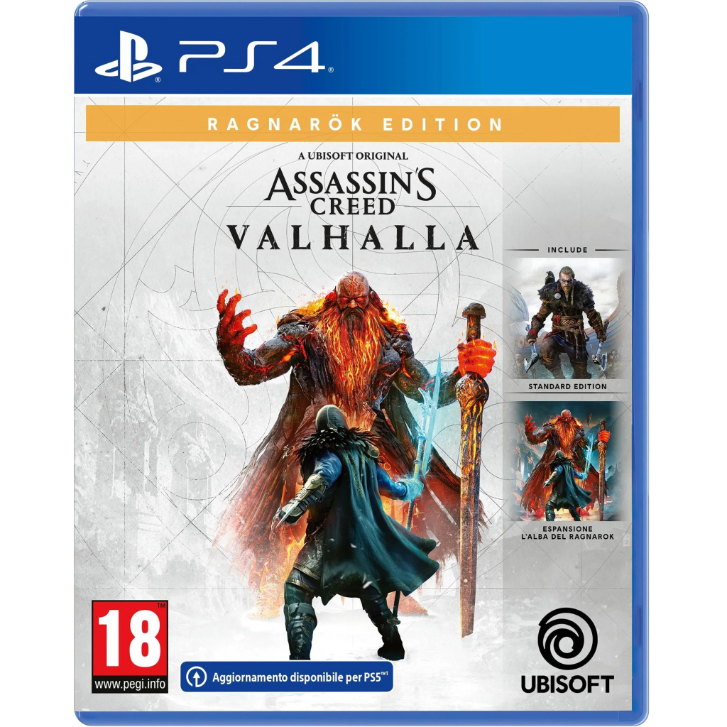 Гра Sony Assassin’s Creed Valhalla Ragnarok Edition, BD диск (PS4X-1198) - зображення 1