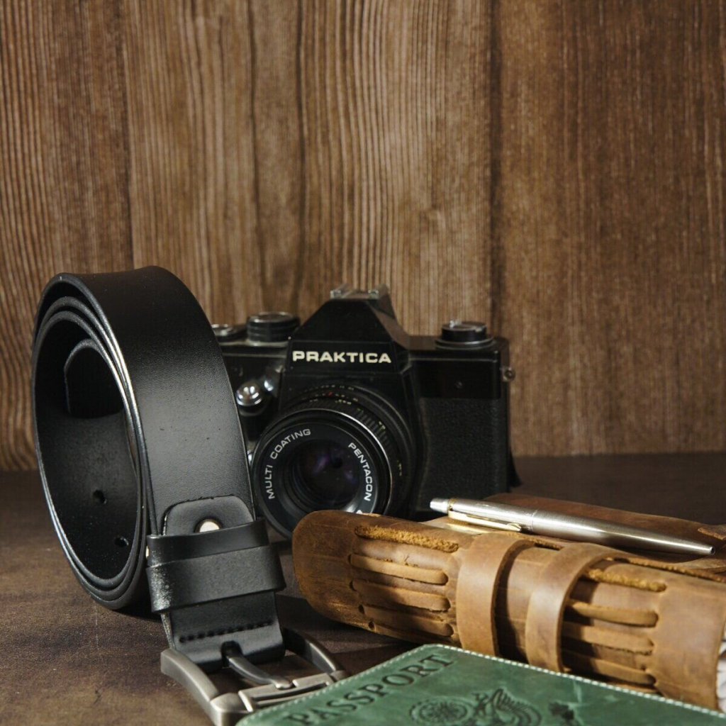 Ремінь Vintage Чоловічий Чорний (20314) - зображення 7