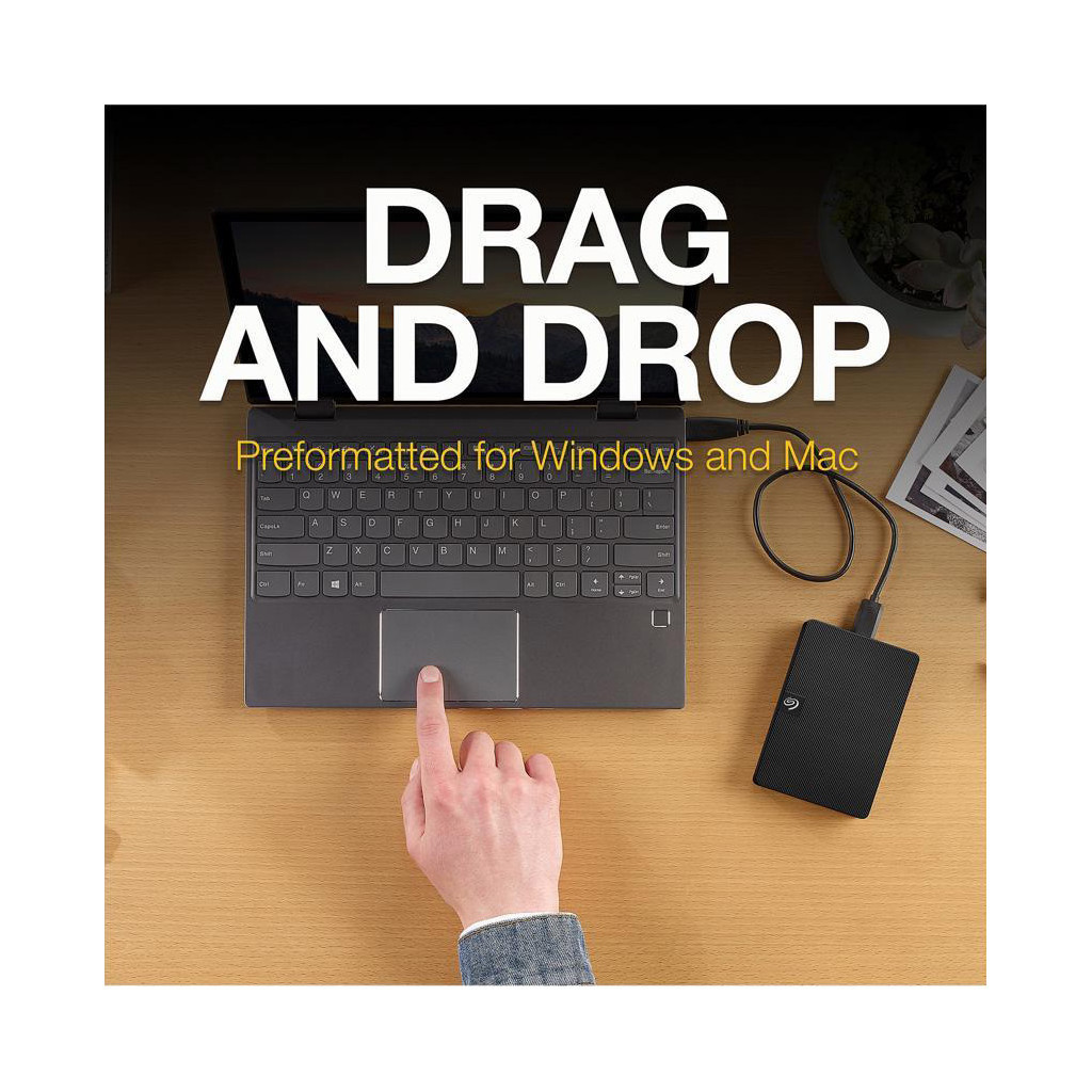 Зовнішній жорсткий диск 2.5" 2TB Expansion Portable Seagate (STKM2000400) - изображение 12