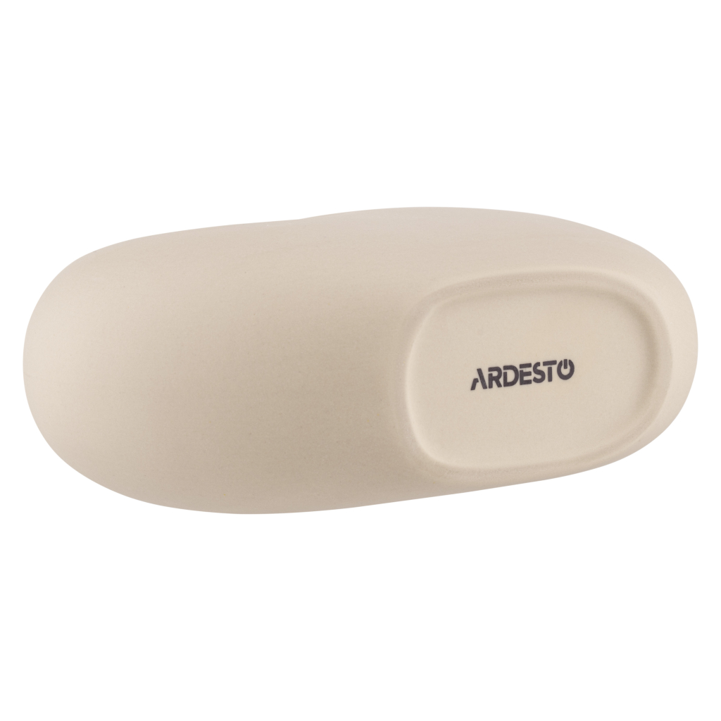 Ваза Ardesto Capri, 14х12см, порцеляна, бежевий (AR3809B) - зображення 5