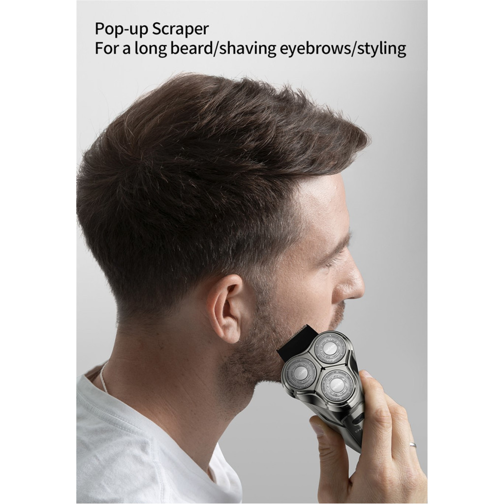 Електробритва Xiaomi Enchen Steel 3S Black/Gold - зображення 8