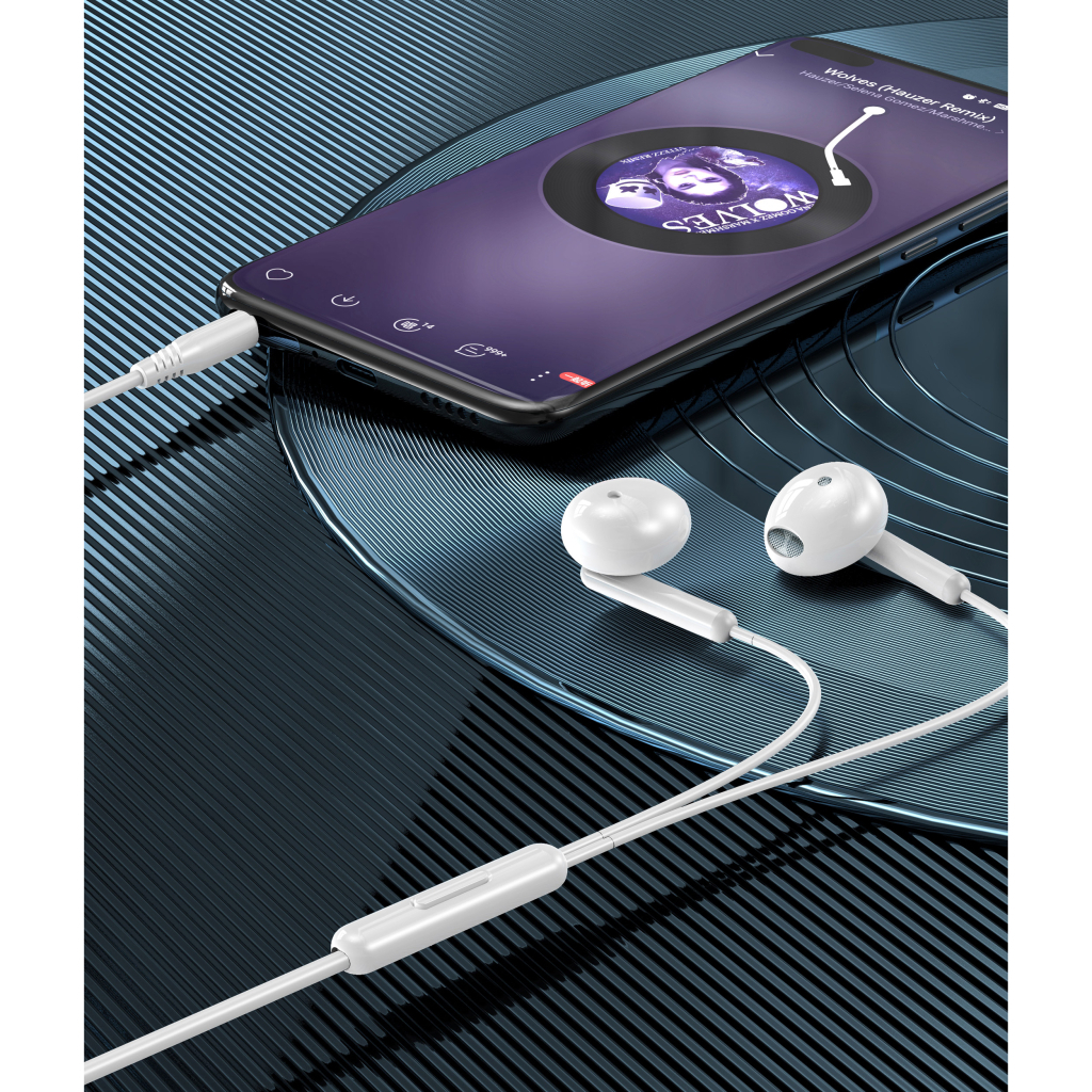 Навушники XO EP69 White (XO-EP69-WH) - зображення 3